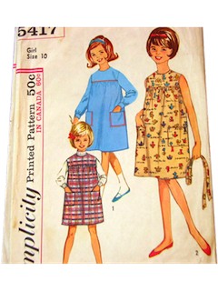 1960's Womens/Childs Pattern