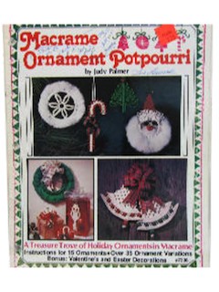 1980's Macrame Pattern Book