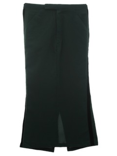 1970's Womens Tuxedo Skirt