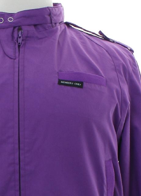 Purple members sales only jacket