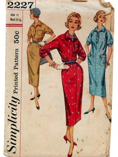 1950's Womens Pattern