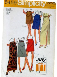 1970's Womens Pattern