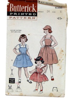 1950's Womens/Childs Pattern