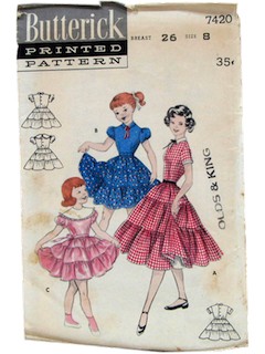 1950's Womens/Childs Pattern