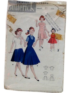 1950's Womens/Childs Pattern