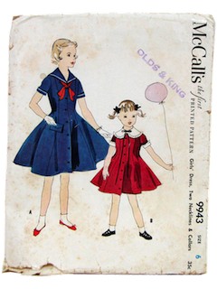 1950's Womens/Childs Pattern