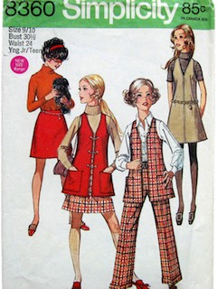 1960's Womens/Childs Pattern