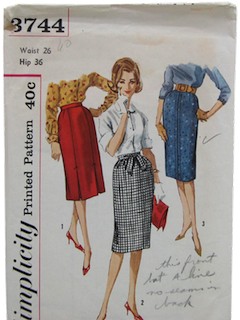 1960's Womens Pattern