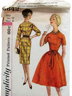 1960's Womens Pattern