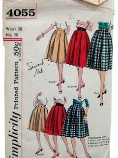 1960's Womens Pattern