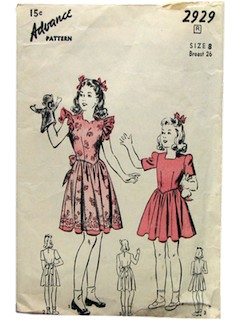 1940's Womens/Childs Pattern