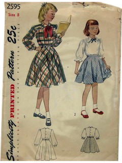 1950's Womens/Child Pattern