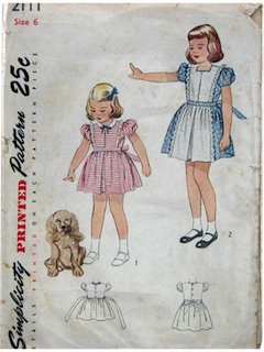 1950's Womens/Childs Pattern