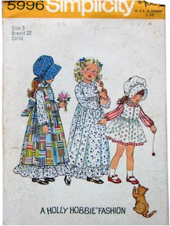 1970's Womens/Girls Pattern