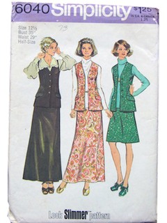 1970's Womens Pattern