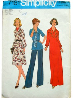 1970's Womens Pattern