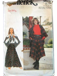 1970's Womens Pattern