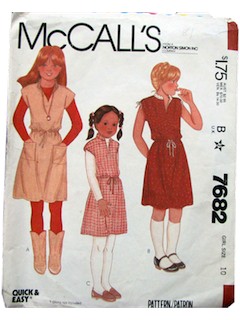 1980's Womens/Girls pattern