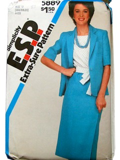 1980's Womens Pattern