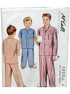 1950's Mens/Childs Pattern