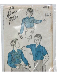 1940's Mens/Childs Pattern