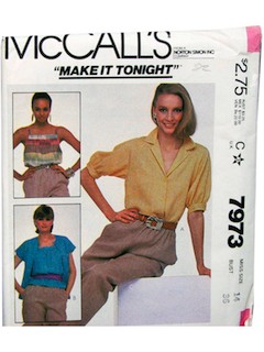 1980's Womens Pattern