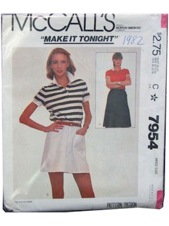 1980's Womens Pattern