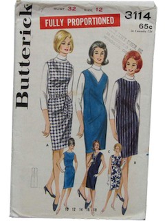 1960's Womens Pattern