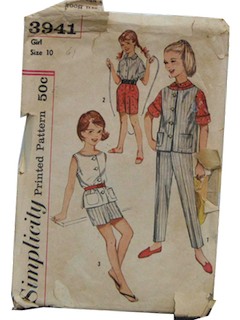 1960's Womens/Childs Pattern