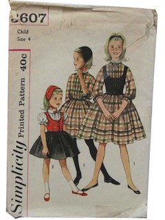 1960's Womens/Childs Pattern