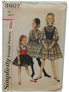 1960's Womens/Childs Pattern