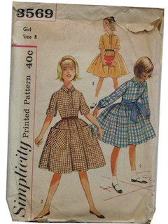 1960's Womens/Childs Pattern