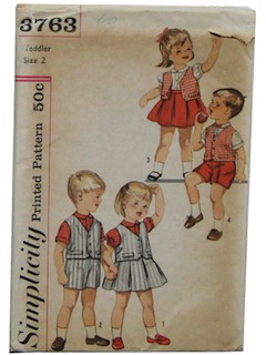 1960's Womens/Childs Pattern