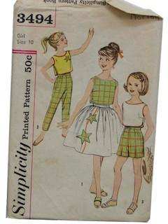 1960's Womens/Childs Pattern