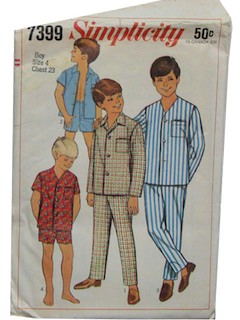 1960's Mens/Childs Pattern