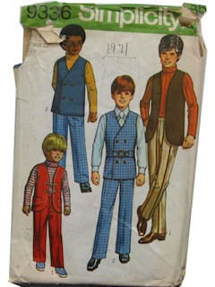 1970's Mens/Childs Pattern