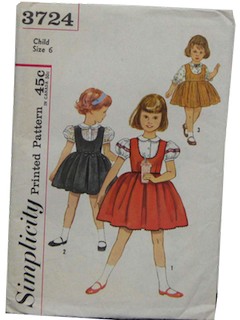 1960's Womens/Childs Pattern