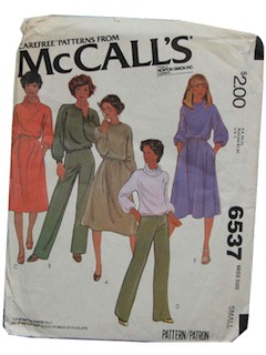 1970's Womens Pattern