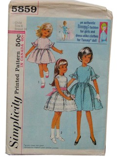 1960's Womens/Childs Pattern