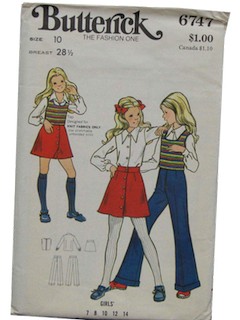 1970's Womens/Childs Pattern