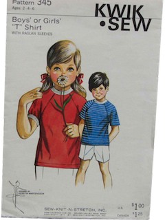 1970's Mens/Childs Pattern