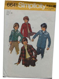 1970's Mens/Childs Pattern