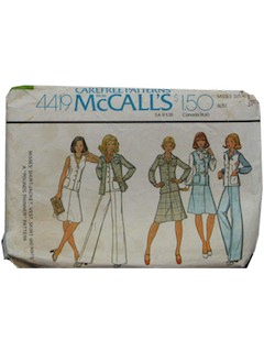 1970's Womens Pattern