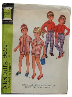 1960's Mens/Childs Pattern