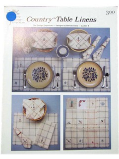 1980's Cross Stitch Pattern Book