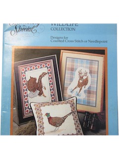 1980's Cross Stitch Pattern Book