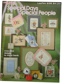 1980's Cross Stitch Pattern Book