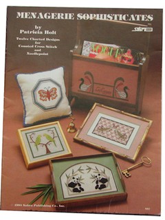 1980's Cross Stitch Pattern Book