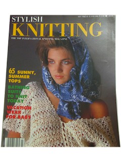 1980's Knitting Book