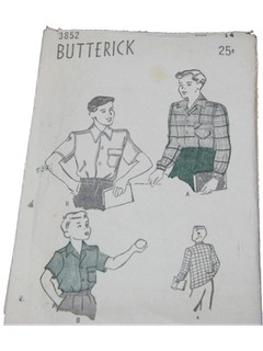 1940's Mens/Childs Pattern